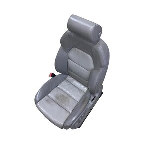 Sedačky šedá kůže Audi A6 4F Allroad Avant r.v. 2007 - 3