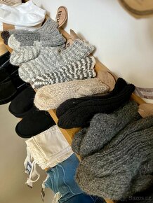 Ručně pletené alpaka ponožky 35-42 PC 40 Eur - 3