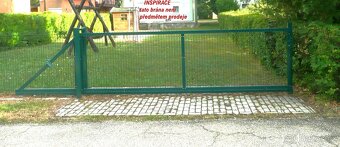 Samonosná posuvná brána - sada na výrobu. - 3