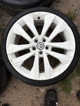 Alu kola 5x100  originál Škoda r 17 - 3