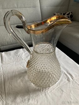 starožit. skleněné soupravy  I. republika - 3