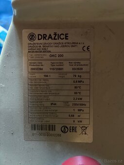 DZ Dražice OKC 200 Bojler, ohřívač vody, kombinovaný, svislý - 3