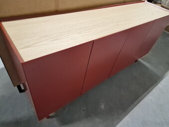 Komoda Dřevo Lamino 41x165 výška 78 cm - 3