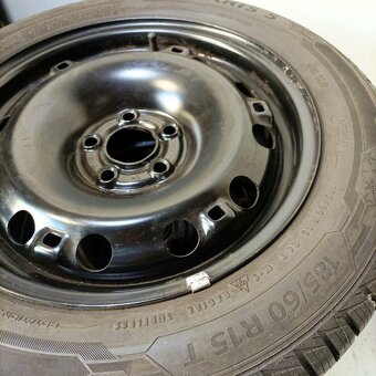 15" plechová kola – 5x100 – ŠKODA (VW, SEAT, AUDI)  Disky:  - 3
