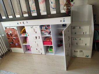 Vyvýšená dětská postel - 3