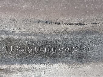 Plechové disky 5,5J x 15,  5x139,7 - 3