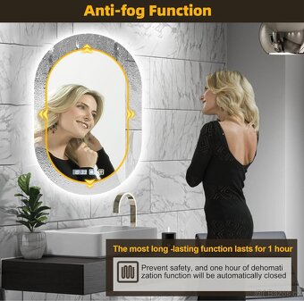 Zrcadlo do koupelny 75x50 cm - 3