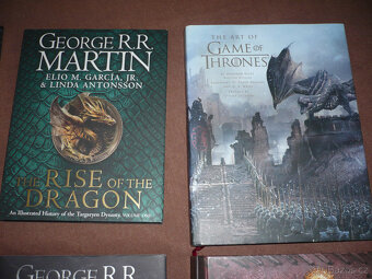 Kolekce ilustrovanych knih Hry o Truny Game of Throne v ang - 3