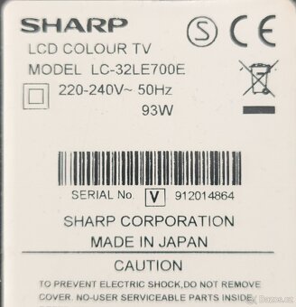 Sharp FHD 32" s bohatým příslušenstvím - 3