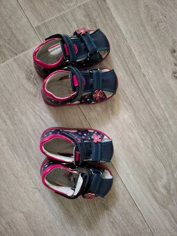Holčičí botičky, sandálky vel. 22, 23 - 3