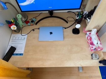 Psací stůl 1100 × 800 mm praktický a pevný - 3