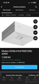 Nouzové svítidlo MODUS Awex LOVATO II - 3