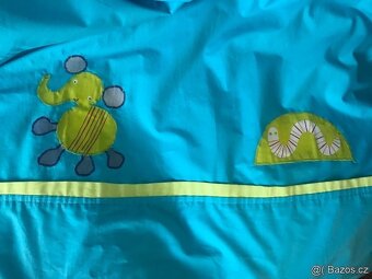 Nádherné tyrkysové dětské závěsy - 3