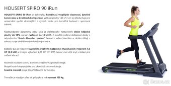 Běžecký pás  Hausefit Spiro 90 - 3