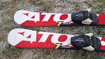 REZERVACE - Dětské lyže 80cm + lyžáky 18,5cm - 3