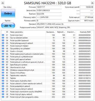 Samsung 3,5" 320GB - 3