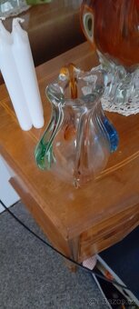 Váza hutní sklo - 3