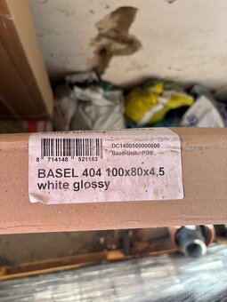 Sprchová obdélníková vanička - 3