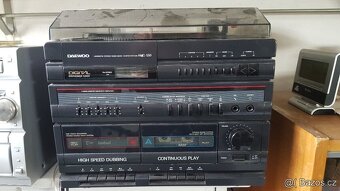 Prodám věž Daewoo funkční gramofon - 3