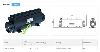 ohřev pro bazén nebo výřivku - 3