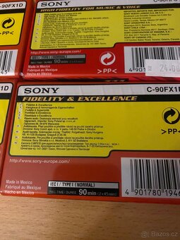 Kazety SONY - 3