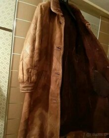 Dámský kabát z pravé kůže, vel. XL - 3