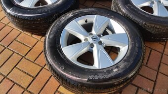 ALU kola VOLVO 5x108 R17 zánovní, TOP stav - 3