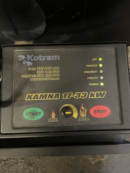 Olejová kamna / kamna na topný olej LTO / 17-33kw - 3
