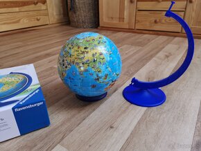 Puzzle - Ravensburger Ball Dětský Globus - 3
