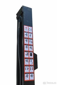Dvousloupový zvedák poloautomat/ automat 3polohová ramena - 3