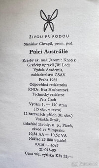 Ptáci Austrálie (Stanislav Kvapil) - 3