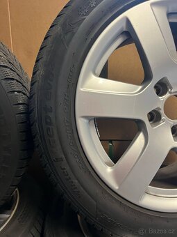 Alu kola Audi 5x112 r17 + zimní pneu - 3