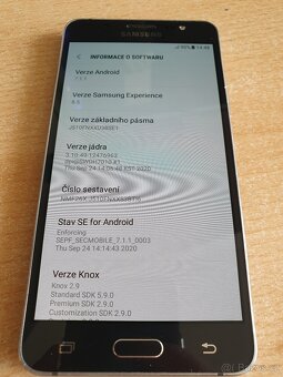 Funkční Samsung J5 2016 s krytem a nabíječkou. - 3