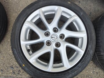 17"letní alu sada 5x114 origo Mazda 3 6 5 205/50 Falken - 3