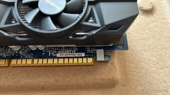 Gigabyte NVIDIA GeForce GTX 750 Ti OC edition - low profile - 3