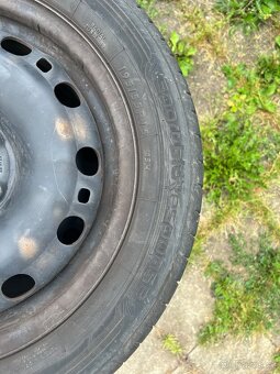 Letní kola 195/55/r15 85H ET 43 6Jx15 + originál poklice - 3