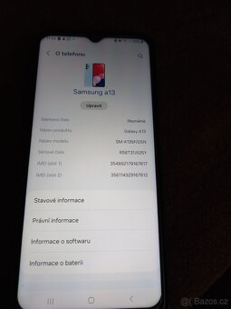 Prodam samsung a13 v zachovalem stavu. - 3