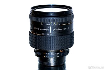 Nikon AF Nikkor 24-85mm 1:2,8-4 D + UV filtr TOP STAV - 3