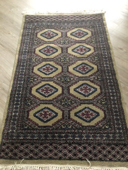 Ručně vázaný koberec, běhoun Buchara - 3