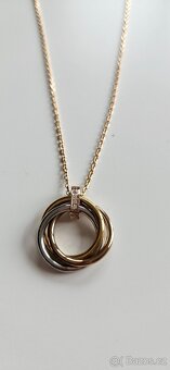 Náhrdelník Trinity s kamínky - 3