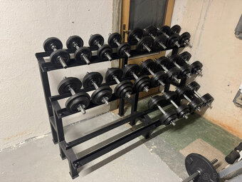 Sada jednoruční činky - 3