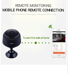 Mini Wi-Fi bezdrátová kamera A9 - 3
