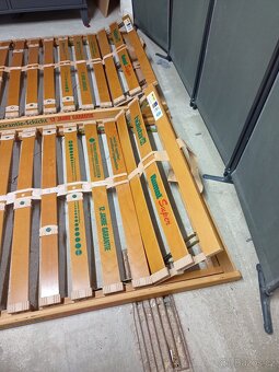 Prodám špičkové kvalitní lamelové polohovací rošty 100 x 200 - 3