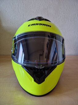 Výklopná moto přilba Cassida Compress 2.0 Refraction XXL - 3