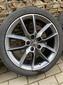 Škoda Octavia 3 Gemini alukola 18, letní pneu 225/40 - 3