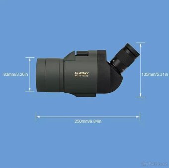 Dalekohled SVBONY MC25-75x70 + stativ –NOVÝ, nevhodný dárek - 3