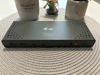 i-tec USB 3.0 / USB-C / Thunderbolt 3 Dual Display Docking - 3
