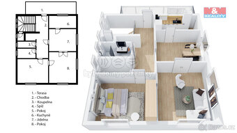 Prodej rodinného domu, 6+2, 1285 m², Bukovka - 3