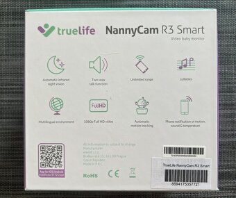 Chůvička truelife NannyCam R3 smart - 3