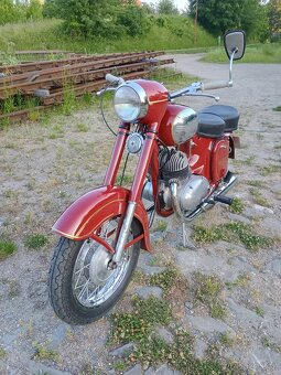 Jawa 350/354 kývačka s TP - 3